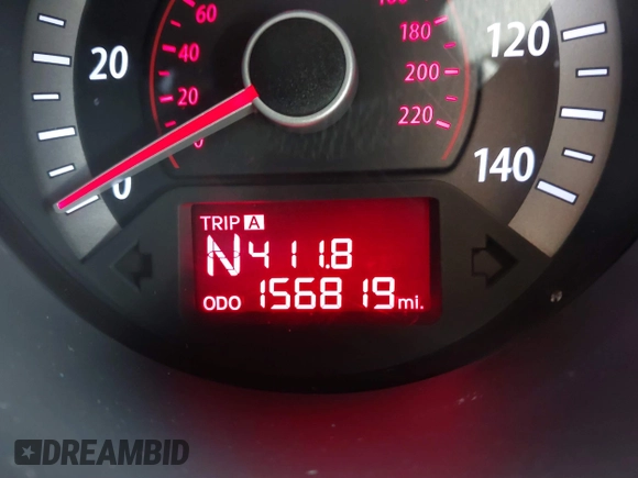 2013 Kia Forte EX with VIN KNAFU4A2XD5655018, listed as a IAAI auction lot 41756357 with 156,819 mi miles. Bid and sale history available at carsss.com. Image 16.