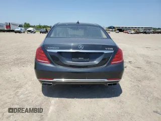 2016 Mercedes-Benz S with VIN WDDUX7GB6GA247398, listed as a Copart auction lot 52776565 with Not Provided miles and Salvage Title. Bid and sale history available at DreamBid. Image 6.