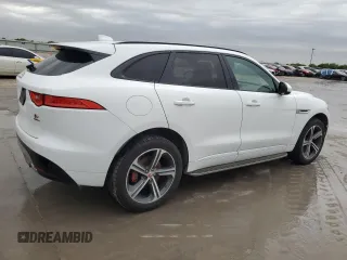 2018 Jaguar F-PACE S with VIN SADCM2FV8JA298541, listed as a Copart auction lot 51711355 with 75,817 mi miles and Clean Title. Bid and sale history available at carsss.com. Image 3.