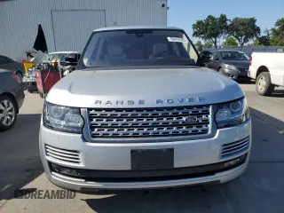 2015 Land Rover Range Rover Autobiography with VIN SALGV3TFXFA214698, listed as a Copart auction lot 60444585 with 101,326 mi miles and Salvage title. Bid and sale history available at DreamBid. Image 5.