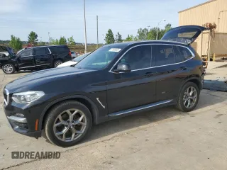 2020 BMW X3 sDrive30i z VIN 5UXTY3C04L9B43778, wystawiony jako Copart lot #57099805 z przebiegiem 72 486 mil mil oraz Szkody całkowita. Historia ofert i sprzedaży dostępna na DreamBid. Obrazek 1.