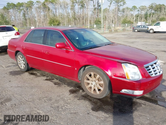 2008 Cadillac DTS 1SA z VIN 1G6KD57Y68U165791, wystawiony jako IAAI lot #41579605 z przebiegiem 94 451 mil mil oraz . Historia ofert i sprzedaży dostępna na DreamBid. Obrazek 1.