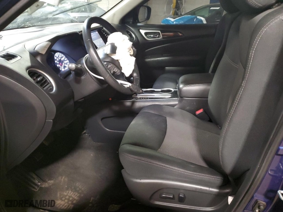 2020 Nissan Pathfinder SV with VIN 5N1DR2BN6LC580767, listed as a Copart auction lot 50225725 with 96,107 mi miles and Salvage Title. Bid and sale history available at carsss.com. Image 7.