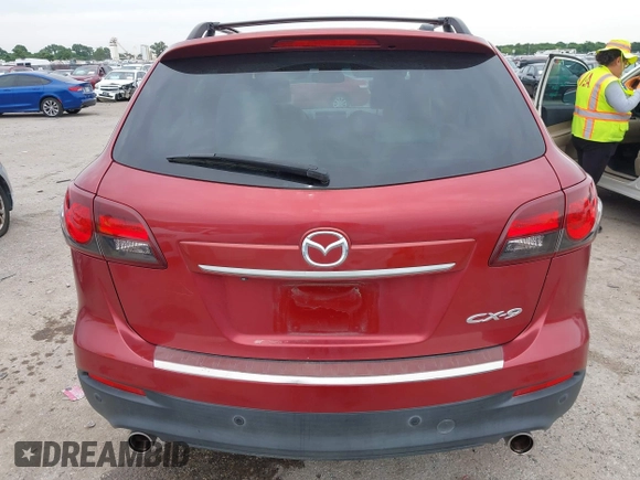 2015 Mazda CX-9 Grand Touring with VIN JM3TB2DA6F0460785, listed as a IAAI auction lot 42474705 with 62,202 mi miles and . Bid and sale history available at DreamBid. Image 16.