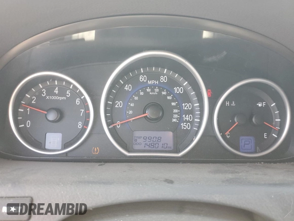 2007 Hyundai Veracruz GLS with VIN KM8NU73C07U012494, listed as a Copart auction lot 58548165 with 148,010 mi miles and Salvage title. Bid and sale history available at DreamBid. Image 9.