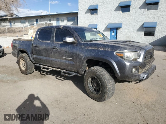 2016 Toyota Tacoma SR with VIN 3TMCZ5AN0GM008035, listed as a Copart auction lot 45102915 with 160,106 mi miles and Salvage Title. Bid and sale history available at carsss.com. Image 4.