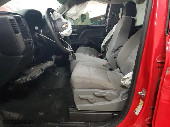 2016 Chevrolet Silverado 1500 Custom with VIN 1GCVKPEC5GZ350418, listed as a Copart auction lot 86766594 with 134,844 mi miles and Clean Title. Bid and sale history available at carsss.com. Image 7.
