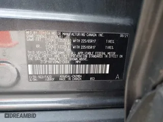 2021 Toyota RAV4 XLE with VIN 2T3P1RFV0MW213664, listed as a IAAI auction lot 41931079 with 65,922 mi miles. Bid and sale history available at carsss.com. Image 9.
