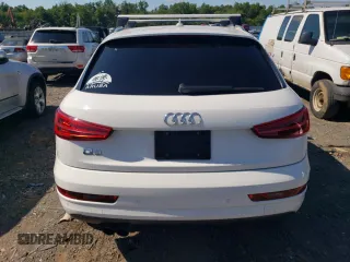 2017 Audi Q3 Premium with VIN WA1BCCFS0HR013861, listed as a Copart auction lot 62284624 with 107,934 mi miles and Salvage title. Bid and sale history available at DreamBid. Image 6.