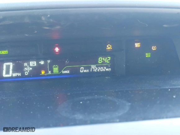 2014 Toyota Prius v Two with VIN JTDZN3EU1EJ000399, listed as a IAAI auction lot 41484504 with 172,202 mi miles. Bid and sale history available at carsss.com. Image 15.