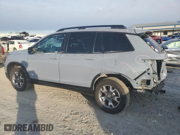 2022 Honda Passport TrailSport z VIN 5FNYF8H62NB019960, wystawiony jako Copart lot #89399245 z przebiegiem 29 813 mil mil oraz Szkoda całkowita • Salvage title. Historia ofert i sprzedaży dostępna na DreamBid. Obrazek 2.