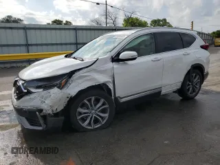 2021 Honda CR-V Touring with VIN 2HKRW1H92MH420706, listed as a Copart auction lot 65084655 with 63,397 mi miles and Salvage title. Bid and sale history available at DreamBid. Image 1.