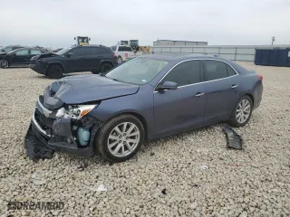 2015 Chevrolet Malibu LTZ with VIN 1G11F5SL6FF327802, listed as a Copart auction lot 45811015 with 72,758 mi miles and Salvage Title. Bid and sale history available at carsss.com. Image 1.