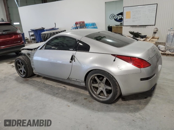 2003 Nissan 350Z Enthusiast with VIN JN1AZ34D63T108105, listed as a Copart auction lot 84525074 with 64,174 mi miles and Salvage Title. Bid and sale history available at carsss.com. Image 2.