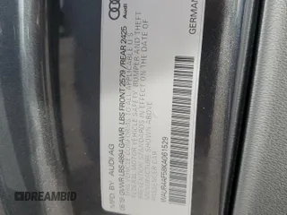 2019 Audi S5 Prestige z VIN WAUR4AF58KA061529, wystawiony jako Copart lot #85238534 z przebiegiem 51 373 mil mil oraz Szkoda całkowita • Salvage title. Historia ofert i sprzedaży dostępna na DreamBid. Obrazek 12.