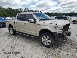 2017 Ford F-150 XL with VIN 1FTEW1EF6HKD87063, listed as a Copart auction lot 56497965 with 214,998 mi miles and Clean title. Bid and sale history available at DreamBid. Image 4.