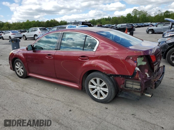 2011 Subaru Legacy Premium Power Moon z VIN 4S3BMCG65B3252627, wystawiony jako Copart lot #56396145 z przebiegiem 186 486 mil mil oraz Szkoda całkowita • Salvage title. Historia ofert i sprzedaży dostępna na DreamBid. Obrazek 2.