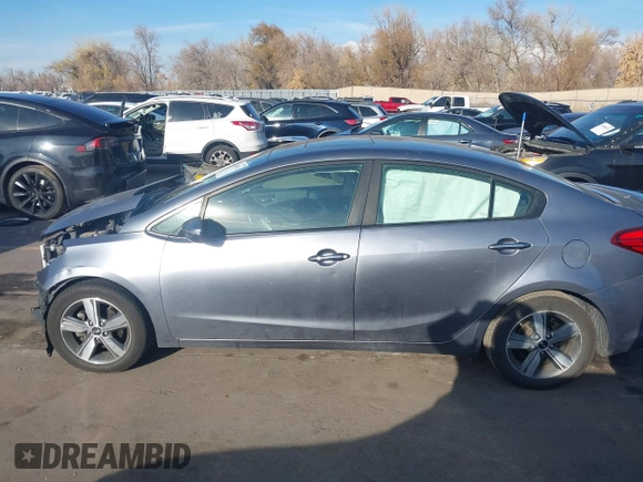 2018 Kia Forte LX with VIN 3KPFL4A73JE171175, listed as a IAAI auction lot 40983942 with 84,258 mi miles and . Bid and sale history available at DreamBid. Image 14.
