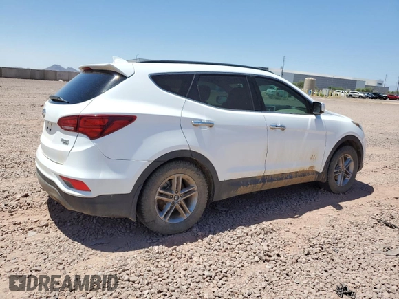 2017 Hyundai Santa Fe 2.4L with VIN 5NMZUDLBXHH048875, listed as a Copart auction lot 57621225 with 170,063 mi miles and Clean title. Bid and sale history available at DreamBid. Image 3.