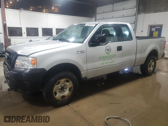 2007 Ford F-150 STX с VIN 1FTRX14W87KD39546, выставлен на аукционе Copart как лот 48850545 с пробегом 129 437 миль миль и Чистый • Clean title. История ставок и продаж доступна на DreamBid. Изображение 1.