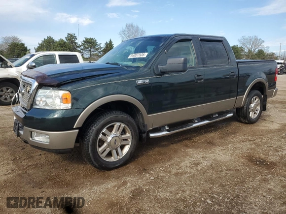 2005 Ford F-150 XLT z VIN 1FTPW12585FB70400, wystawiony jako Copart lot #54057535 z przebiegiem 168 196 mil mil oraz Szkoda całkowita • Salvage title. Historia ofert i sprzedaży dostępna na DreamBid. Obrazek 1.
