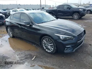 2019 Infiniti Q50 Luxe с VIN JN1EV7AR5KM552685, выставлен на аукционе IAAI как лот 42220727 с пробегом 55 629 миль миль и . История ставок и продаж доступна на DreamBid. Изображение 1.