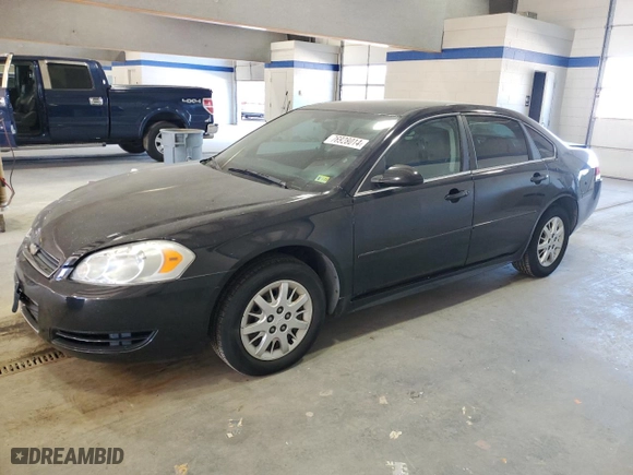 2010 Chevrolet Impala Police Police with VIN 2G1WD5EM1A1166730, listed as a Copart auction lot 76928014 with 100,199 mi miles and Salvage Title. Bid and sale history available at carsss.com. Image 1.