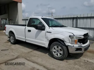 2018 Ford F-150 XL с VIN 1FTMF1CB5JKD15787, выставлен на аукционе Copart как лот 54633335 с пробегом 132 464 миль миль и Списание • Salvage title. История ставок и продаж доступна на DreamBid. Изображение 4.