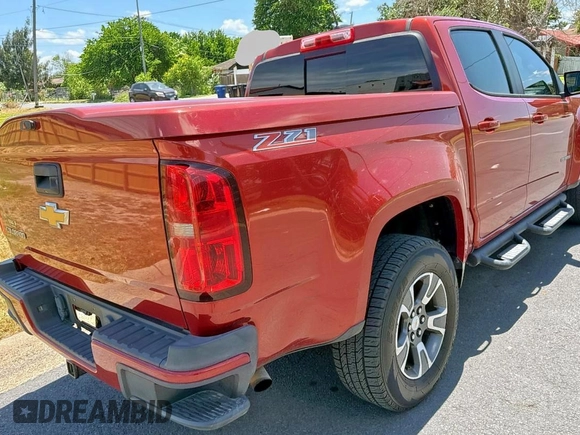 2015 Chevrolet Colorado 2WD Z71 with VIN 1GCGSCE31F1222448, listed as a Copart auction lot 65782675 with 120,009 mi miles and Clean title. Bid and sale history available at DreamBid. Image 4.