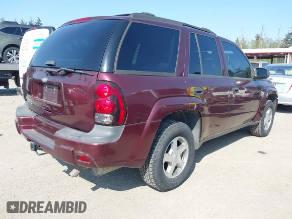 2006 Chevrolet TrailBlazer LS with VIN 1GNDS13S862111494, listed as a IAAI auction lot 42100731 with 234,121 mi miles and . Bid and sale history available at DreamBid. Image 4.