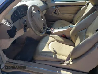 1998 Mercedes-Benz SL-Class with VIN WDBFA67F2WF157294, listed as a Copart auction lot 70878224 with 0 mi miles and Salvage Title. Bid and sale history available at carsss.com. Image 7.