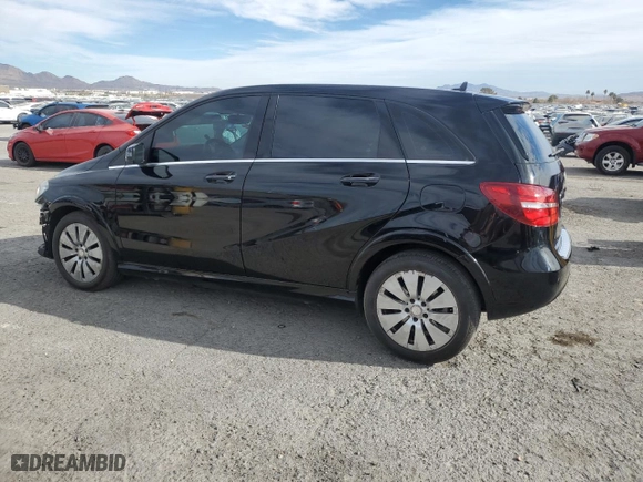 2015 Mercedes-Benz B-Class with VIN WDDVP9ABXFJ004622, listed as a Copart auction lot 86382364 with 67,755 mi miles and Salvage Title. Bid and sale history available at carsss.com. Image 2.