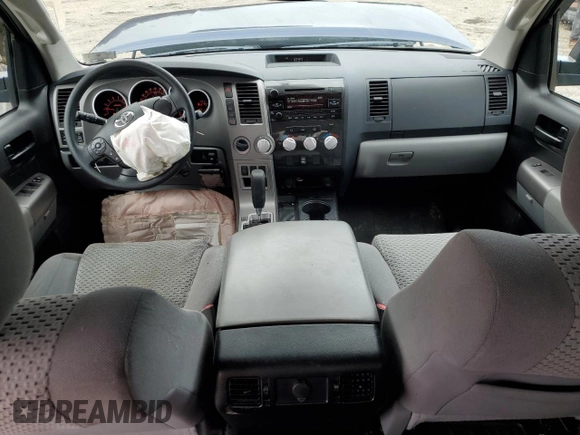 2013 Toyota Tundra with VIN 5TFDY5F18DX302012, listed as a Copart auction lot 43340675 with 33,685 mi miles and Salvage title. Bid and sale history available at DreamBid. Image 8.
