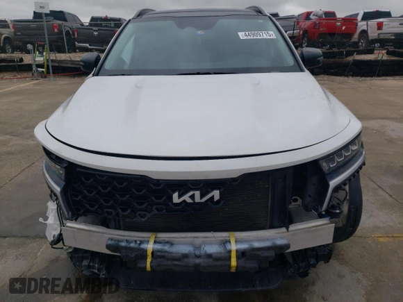 2022 Kia Sorento S with VIN 5XYRL4LC5NG128943, listed as a Copart auction lot 44909715 with 112,427 mi miles and Salvage Title. Bid and sale history available at carsss.com. Image 5.