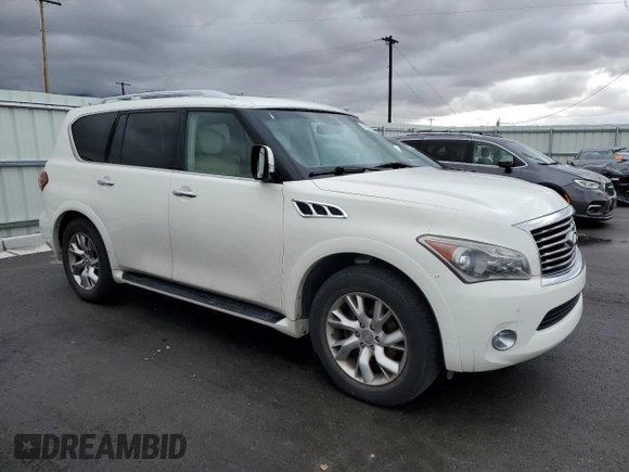 2011 Infiniti QX56 8-passenger with VIN JN8AZ2NC8B9301420, listed as a Copart auction lot 78198864 with 178,369 mi miles and Clean Title. Bid and sale history available at carsss.com. Image 4.