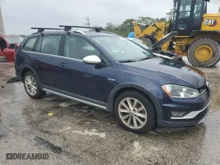 2017 Volkswagen Golf Alltrack S with VIN 3VWH17AU1HM535158, listed as a Copart auction lot 74483564 with 161,965 mi miles and Salvage Title. Bid and sale history available at carsss.com. Image 4.