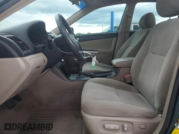 2005 Toyota Camry LE with VIN 4T1BE30K65U038423, listed as a Copart auction lot 64276255 with 182,686 mi miles and Salvage title. Bid and sale history available at DreamBid. Image 7.