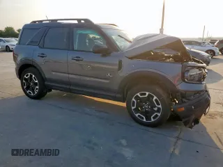 2024 Ford Bronco Sport Outer Banks with VIN 3FMCR9C65RRF13387, listed as a Copart auction lot 57035705 with 5,488 mi miles and Salvage title. Bid and sale history available at DreamBid. Image 4.