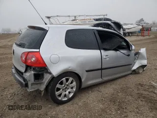 2007 Volkswagen Rabbit with VIN WVWAS71K37W137416, listed as a Copart auction lot 83089244 with 0 mi miles and Salvage Title. Bid and sale history available at carsss.com. Image 3.