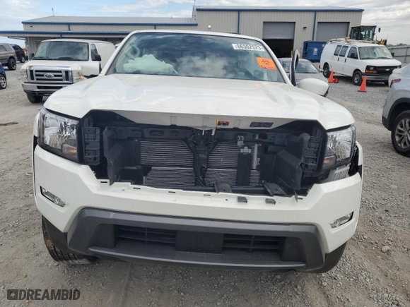 2022 Nissan Frontier S with VIN 1N6ED1EJ3NN628711, listed as a Copart auction lot 66302523 with 0 mi miles and Salvage Title. Bid and sale history available at carsss.com. Image 5.