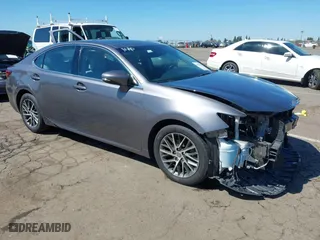 2016 Lexus ES 350 with VIN 58ABK1GG9GU022615, listed as a IAAI auction lot 41847259 with 51,280 mi miles. Bid and sale history available at carsss.com. Image 1.