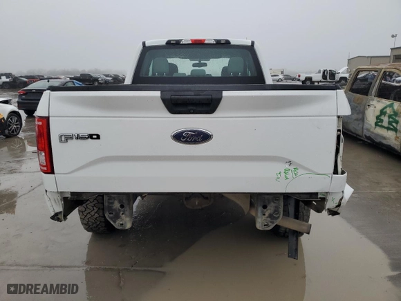 2015 Ford F-150 XLT with VIN 1FTFX1EG0FFA70198, listed as a Copart auction lot 43141485 with 155,856 mi miles and Salvage Title. Bid and sale history available at carsss.com. Image 6.