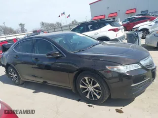 2015 Acura TLX Tech with VIN 19UUB1F54FA019966, listed as a IAAI auction lot 41735675 with 148,524 mi miles. Bid and sale history available at carsss.com. Image 14.