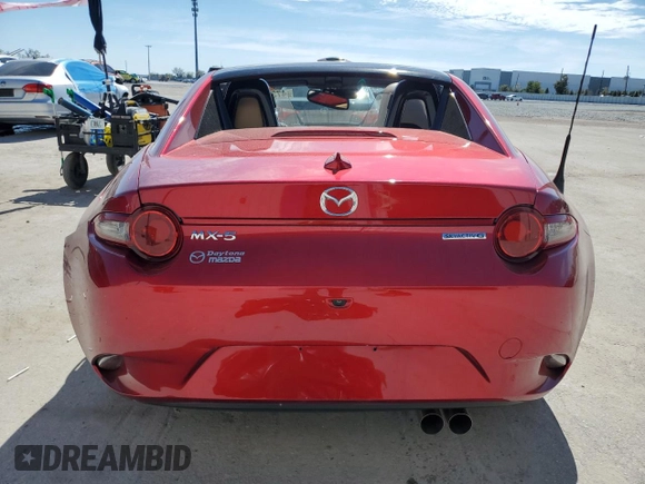 2020 Mazda MX-5 Miata Grand Touring z VIN JM1NDAM73L0412151, wystawiony jako Copart lot #47370245 z przebiegiem Nie podano mil oraz Nie do naprawy • Non repairable. Historia ofert i sprzedaży dostępna na DreamBid. Obrazek 6.
