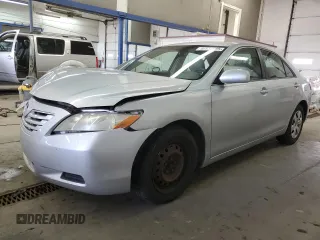 2007 Toyota Camry CE with VIN 4T1BE46K67U128848, listed as a Copart auction lot 46835995 with 107,889 mi miles and Salvage Title. Bid and sale history available at carsss.com. Image 1.