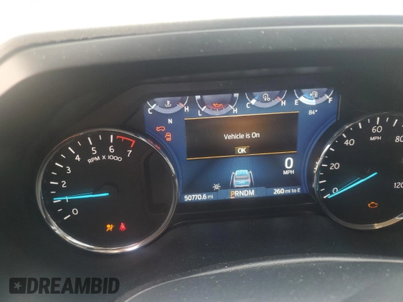 2023 Ford Expedition Max XLT with VIN 1FMJK1J87PEA51173, listed as a Copart auction lot 60800175 with 50,770 mi miles and Salvage title. Bid and sale history available at DreamBid. Image 9.