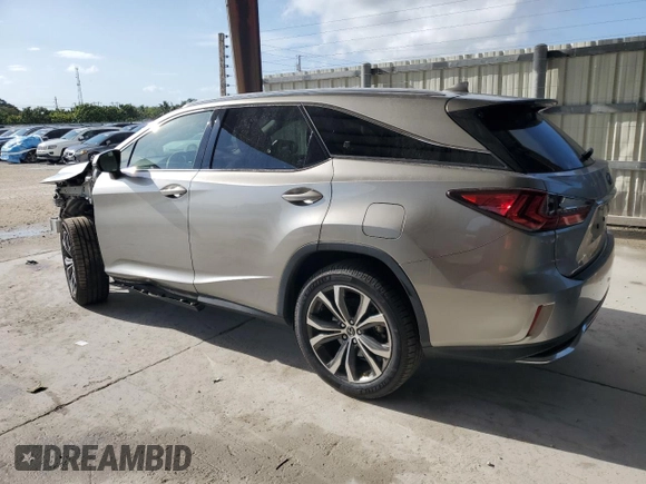 2020 Lexus RX 350L with VIN JTJHZKEA1L2015764, listed as a Copart auction lot 58324465 with 54,860 mi miles and Salvage title. Bid and sale history available at DreamBid. Image 2.