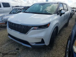2024 Kia Carnival EX with VIN KNDNC5H37R6358618, listed as a Copart auction lot 74397354 with 0 mi miles and Non Repairable. Bid and sale history available at carsss.com. Image 1.