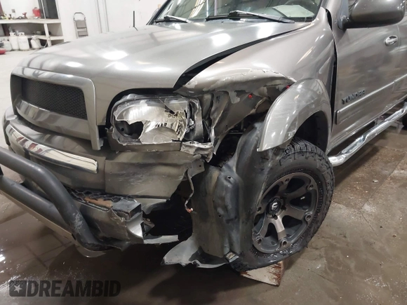 2005 Toyota Tundra SR5 with VIN 5TBDT441X5S474120, listed as a IAAI auction lot 41875834 with 253,304 mi miles and . Bid and sale history available at DreamBid. Image 6.