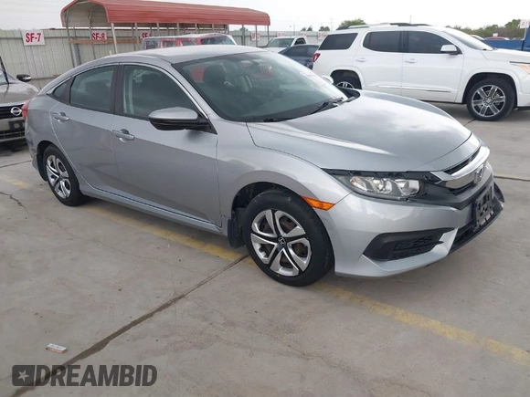 2016 Honda Civic Sedan LX with VIN 19XFC2F54GE068660, listed as a IAAI auction lot 41879984 with 34,144 mi miles. Bid and sale history available at carsss.com. Image 1.